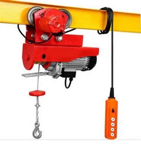 Damar Mini Electric Wire Rope Hoist Capacity 0 1 Ton At Rs 6550 In