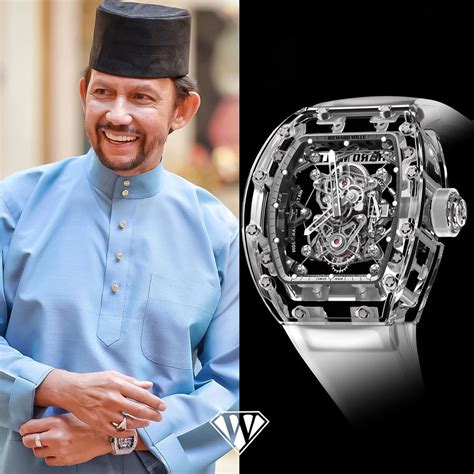 Sultan Of Brunei Hassanal Bolkiah Richard Mille Sapphire - Superw