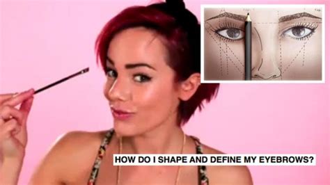 How To Shape And Define Your Eyebrows