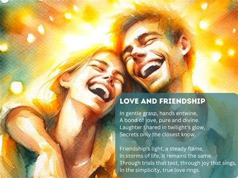 Love And Friendship Poems