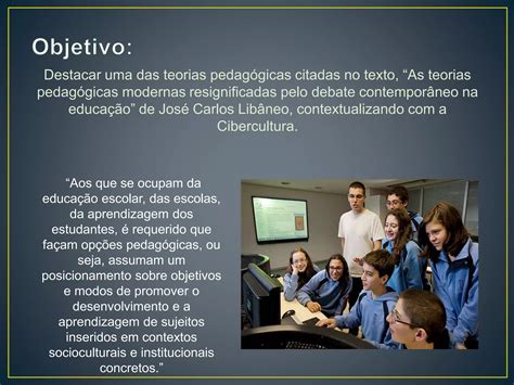 Cibercultura E As Teorias Pedagógicas Ppt