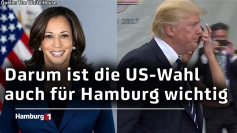 Bald wird in den USA gewählt Deshalb ist der Ausgang auch für Hamburg