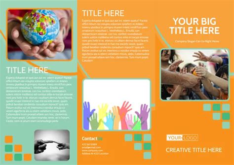 12 Impressive Non Profit Brochure Examples And Tips Brochure Examples