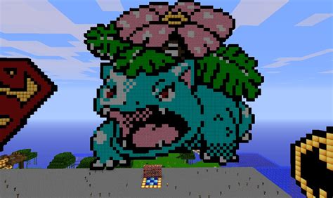 Minecraft Venusaur Pixel Art Grid Pixel Art Grid Gallery Images