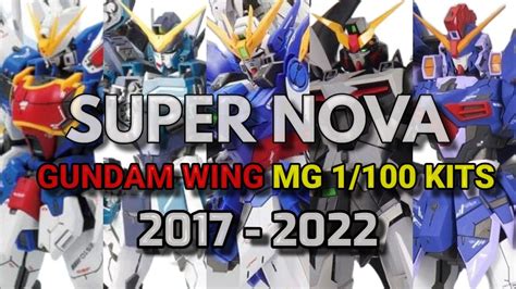 Super Nova Every Master Grade Gundam Wing Kits Released From 2017 To