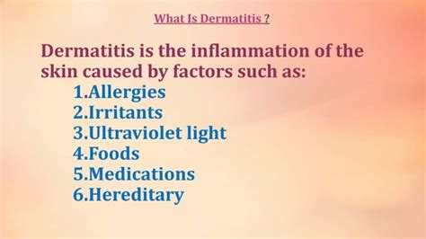 Contact Dermatitis Ppt