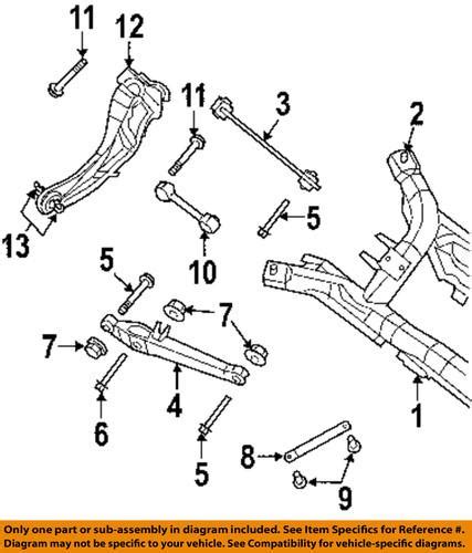 Sell Jeep Oem Ab Rear Suspension Trailing Arm In Brunswick Ohio