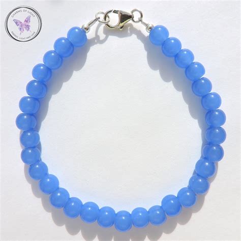 Classical Blue Chalcedony Healing Bracelet