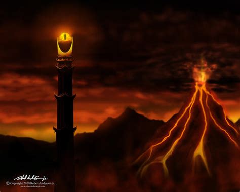 The Eye Of Sauron By Robandersonjr On Deviantart