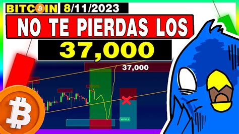 🔥bitcoin🔥37000 Es El Target De Este Canal Proyección Y Análisis De