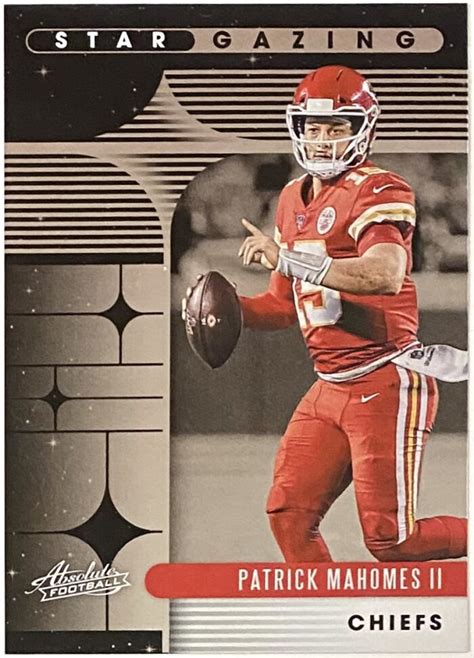 Patrick Mahomes Ii Panini Absolute Football Kansas City Chiefs