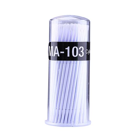 100x Dental Disposable Micro Applicator Brush Eyelash Eyelash Extension