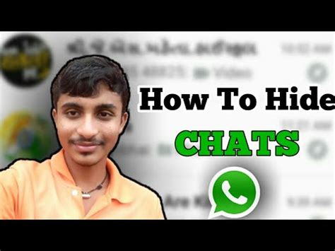 How To Hide Chats In Whatsapp Whatsapp Update New Features Yash