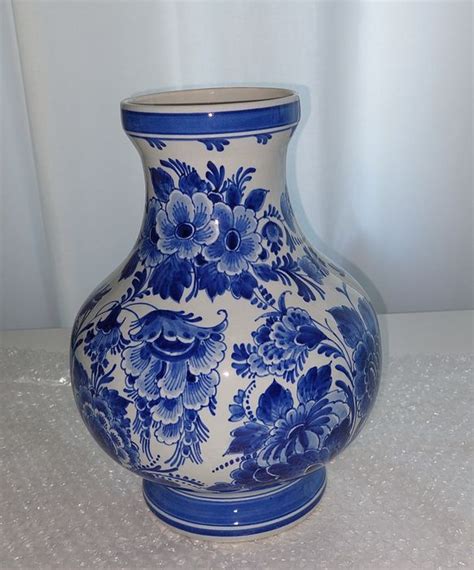 De Porceleyne Fles Delft Vase Earthenware Catawiki