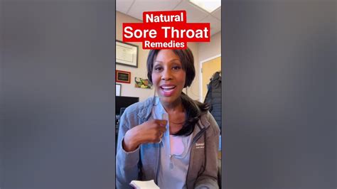 Natural Sore Throat Remedies 🤒 Shorts Youtube