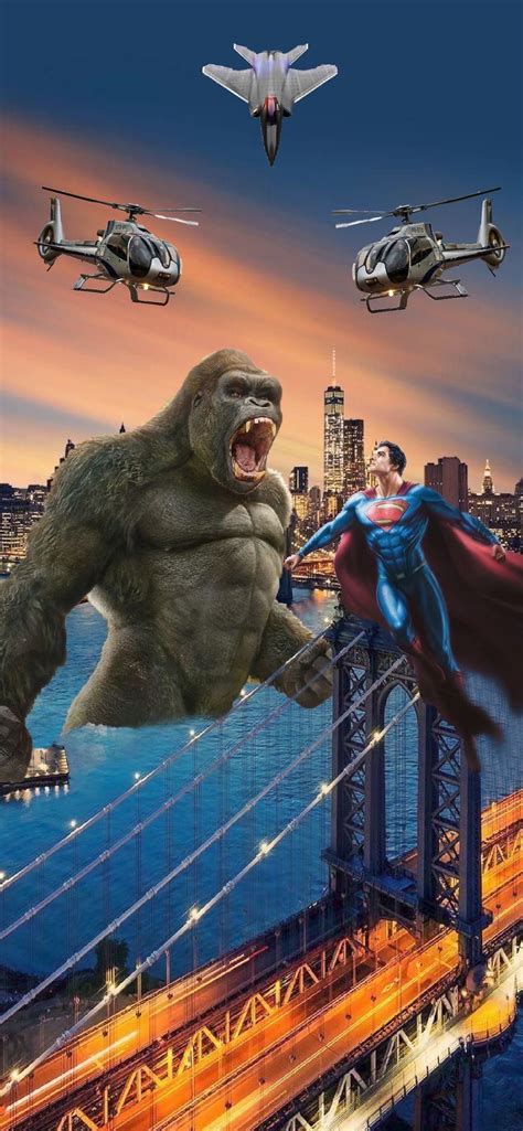 Superman vs King Kong by Haydar78 on DeviantArt