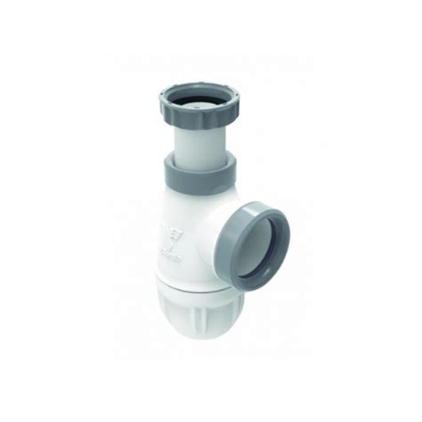 Siphon Connectic Nf Pour Vasque R Glable En Hauteur D Mm Bi