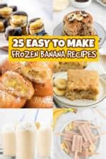 25 Best Frozen Banana Recipes