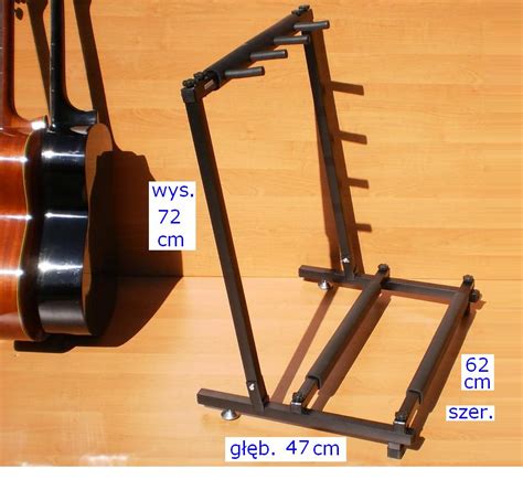 Statyw Na Gitary Stojak Gitarowy Skladany Metalowy