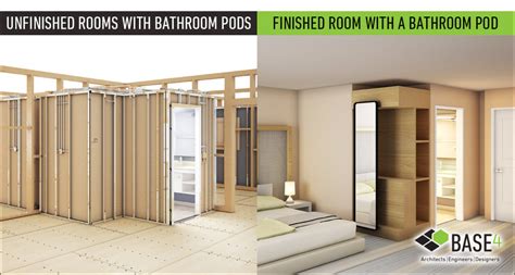 How Bathroom Pods may benefit your traditional build - BASE4