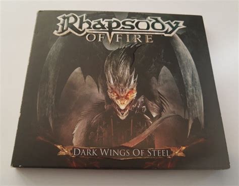 Rhapsody Of Fire Dark Wings Of Steel edición Digipack 2013 Cuotas