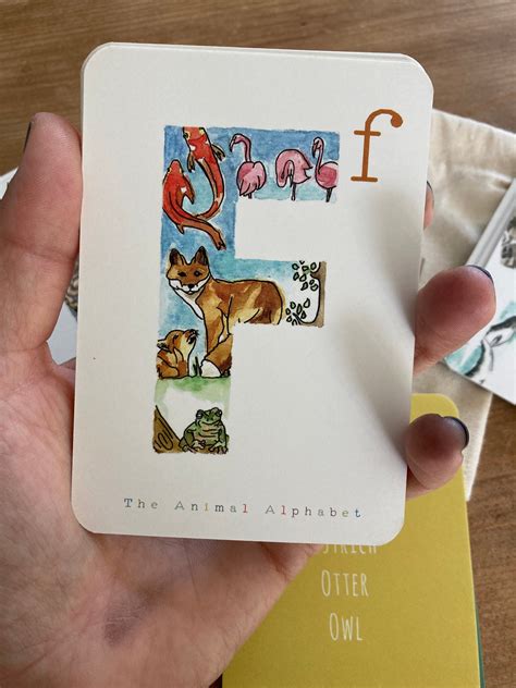 The Animal Alphabet Flashcards — K