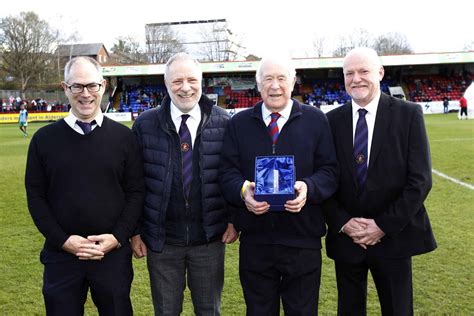 Former Club Chaplain Mike Pusey Honoured For Services To Aldershot