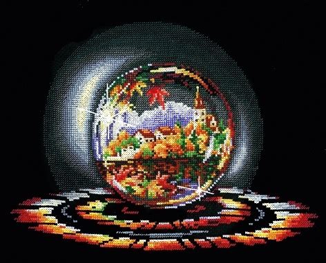 Spheres Of Desires Autumn Dream Cross Stitch Kit Code Sh Andriana