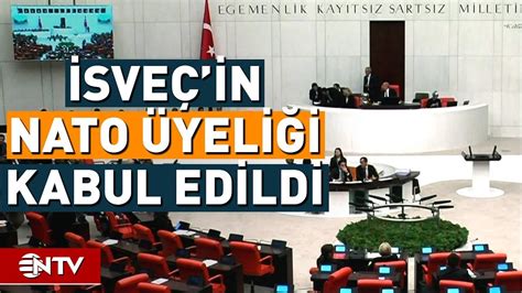 Sve In Nato Yeli I Meclis Te Kabul Edildi Ntv Youtube