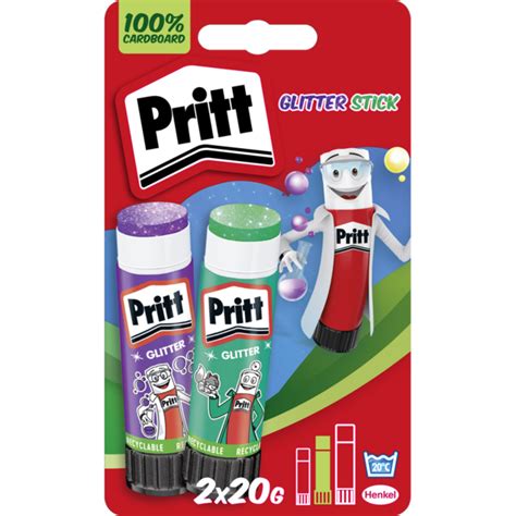 BAUHAUS България Комплект сухи лепила Henkel Pritt Glitter Stick