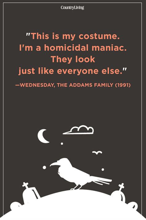 Wednesday Addams Quotes Halloween