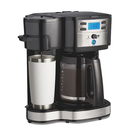 Hamilton Beach 12 Cup Programmable Drip Coffee Maker With Automatic Shut Off Black 47650fg At