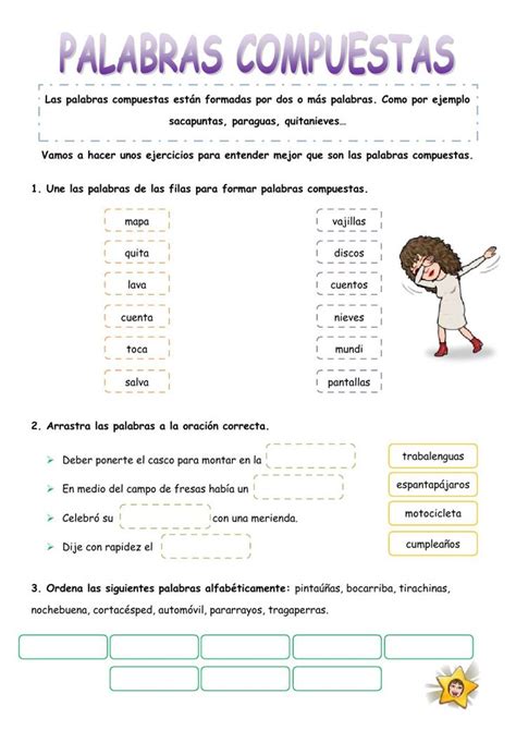 Clases De Palabras Liveworksheets