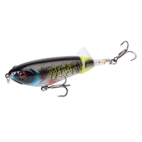 Whopper Plopper Topwater Bass Fishing Lure - Hard Bait - 17g/10.5cm ...