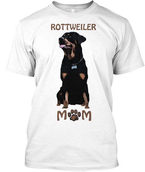 Rottweiler Mom T Shirt Dog Tshirt Rottweiler T Shirt Rottie Tshirt