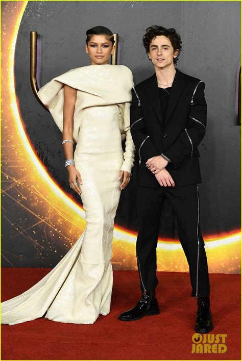 Full Sized Photo Of Zendaya Timothee Chalamet Dune Miami Premiere 23