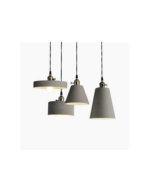 Concrete Vasa Minimalist Pendant Light Pendant Light Kiki Lighting