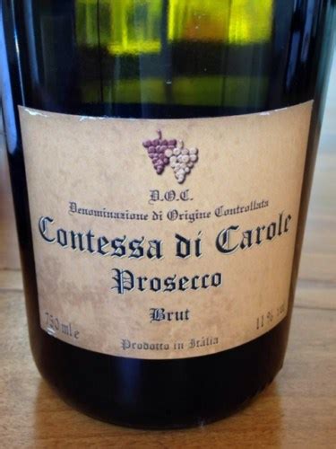 Contessa Di Carole Prosecco Brut Vivino Us