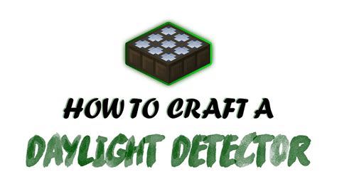 How To Craft A Daylight Detector In Minecraft Shorts Youtube