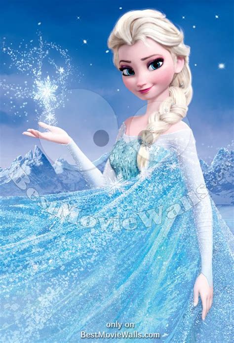 Frozen Character Poster Elsa Elsa The Snow Queen Photo The Best Porn