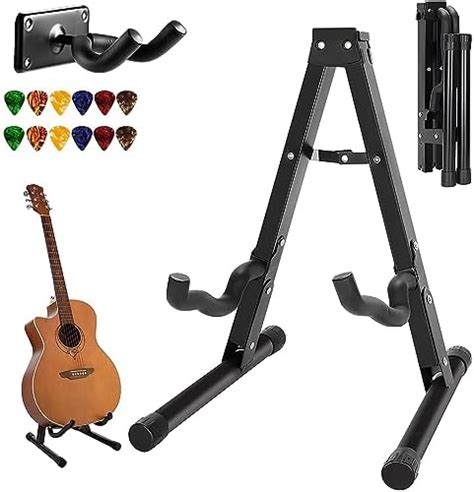 Soporte De Guitarra Soporte Para Guitarra Con Brazos Acolchados Pies