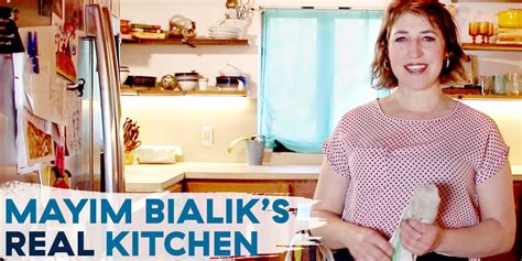 Mayim Bialik Shows Off Her Home Kitchen