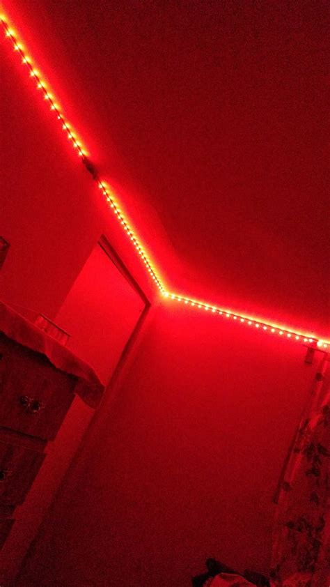 Luces Led Rojas Decorar Con Luces Led Decoracion Luces Led Cuarto