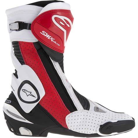 Alpinestars SMX Plus Vented Racing Boots Motorcycle Street Boots ...