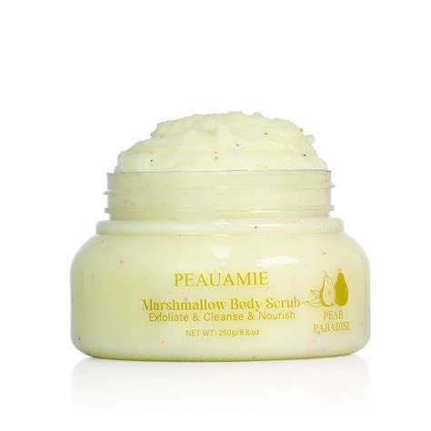 Peauamie Fruit Marshmallow Body Scrub Moisturizing And