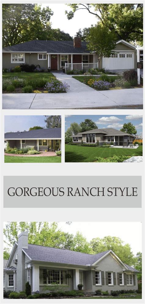 Awesome Modern Ranch Style Home Design Ideas Ranch House Plans