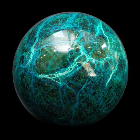 Chrysocolla Sphere | Creel and Gow