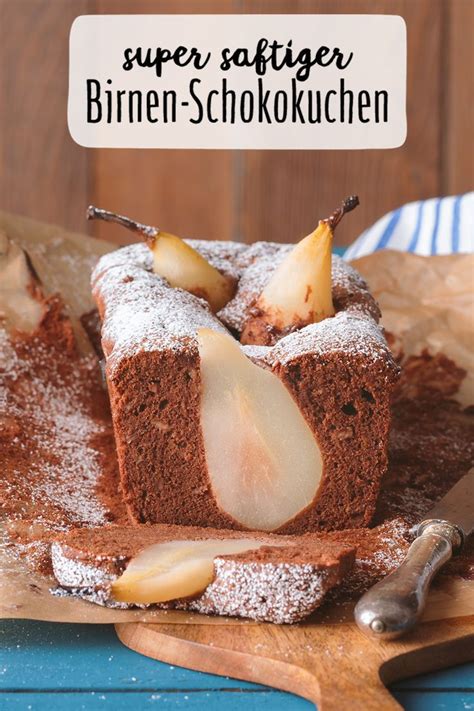 Saftiger Birnen Kuchen