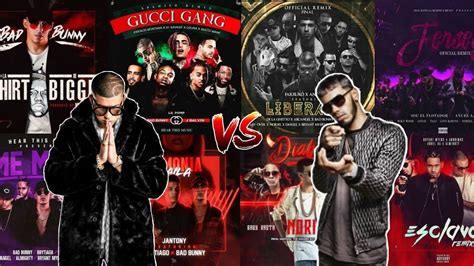 Bad Bunny Vs Anuel AA Versos Trap Mix YouTube