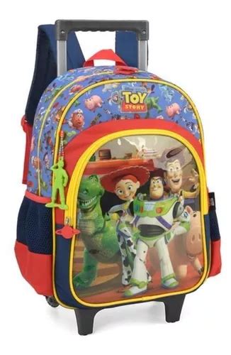 Mochila Escolar Rodinha E Costas Toy Story Original Disney MercadoLivre